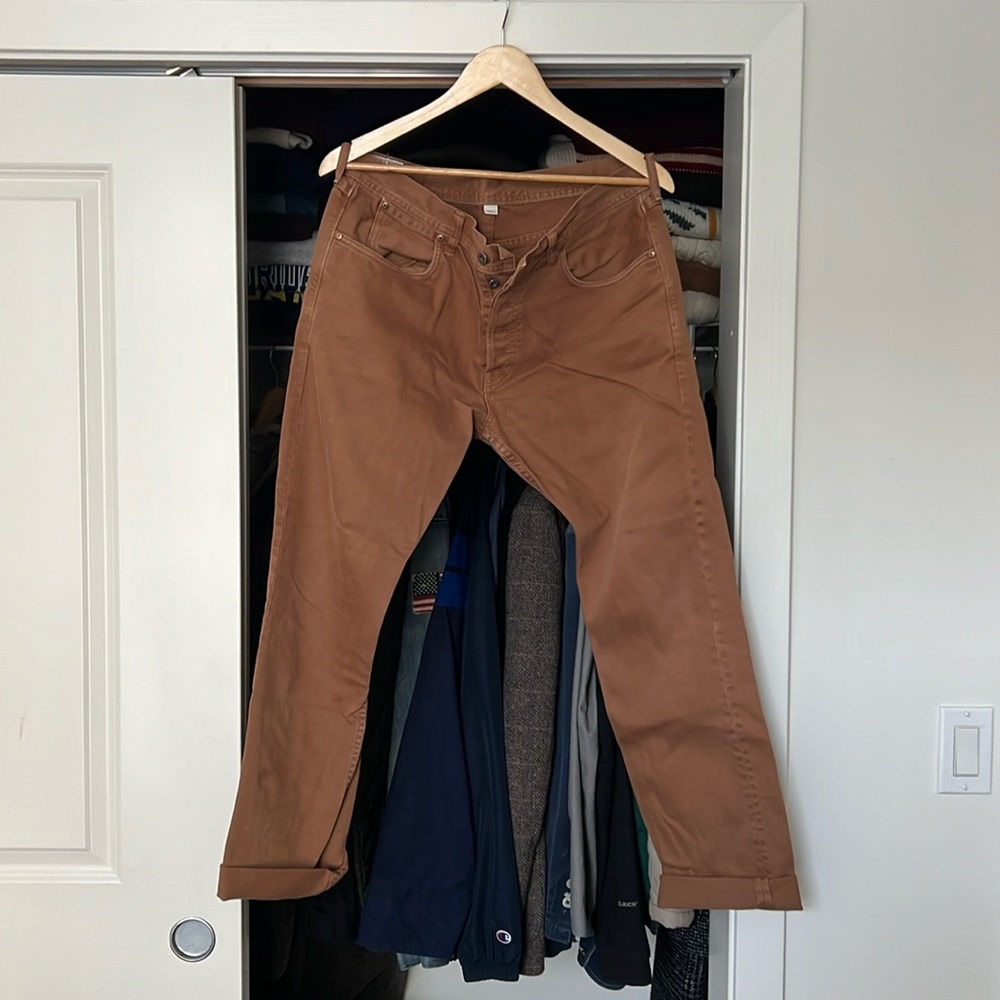 Wallace & Barnes Brown Corduroy Pants 35x32